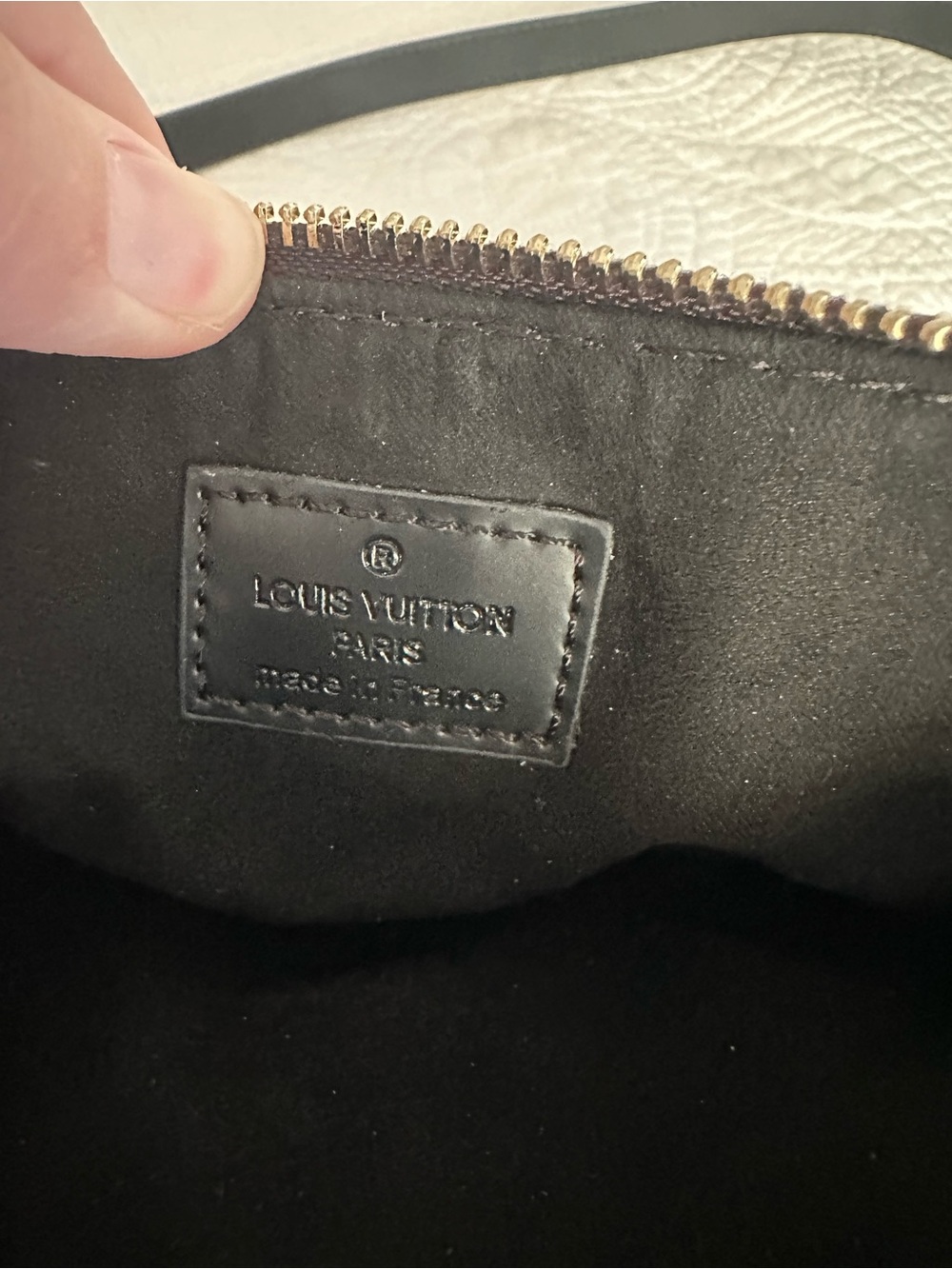 Louis Vuitton DUPE White & Black Monogram Mini Speedy Bag - Picture 4 of 6